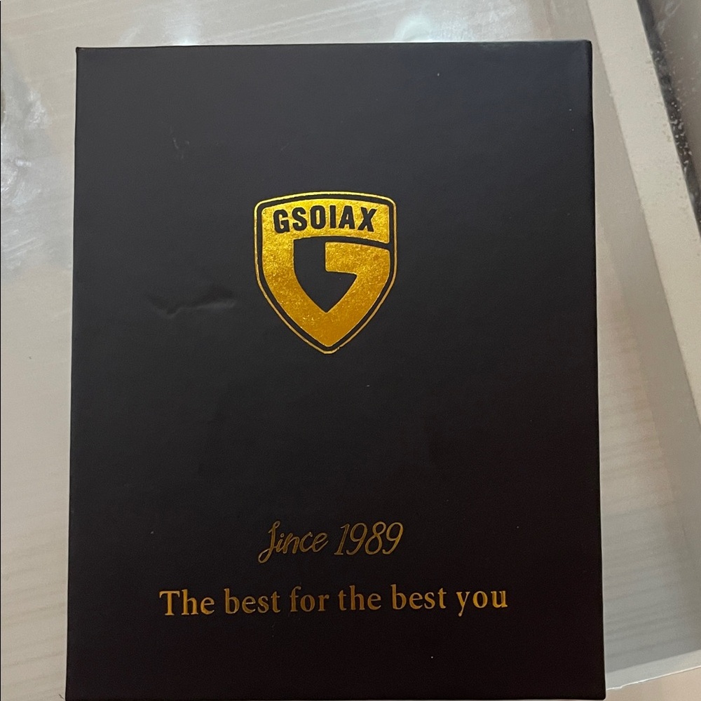 GSOIAX Black and orange wallet